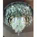 Кристален полилей 2xE14+4х10W LED +LED RvB + MP3 + BLUETOOTH, ХРОМ Модел: 1060/400CH
